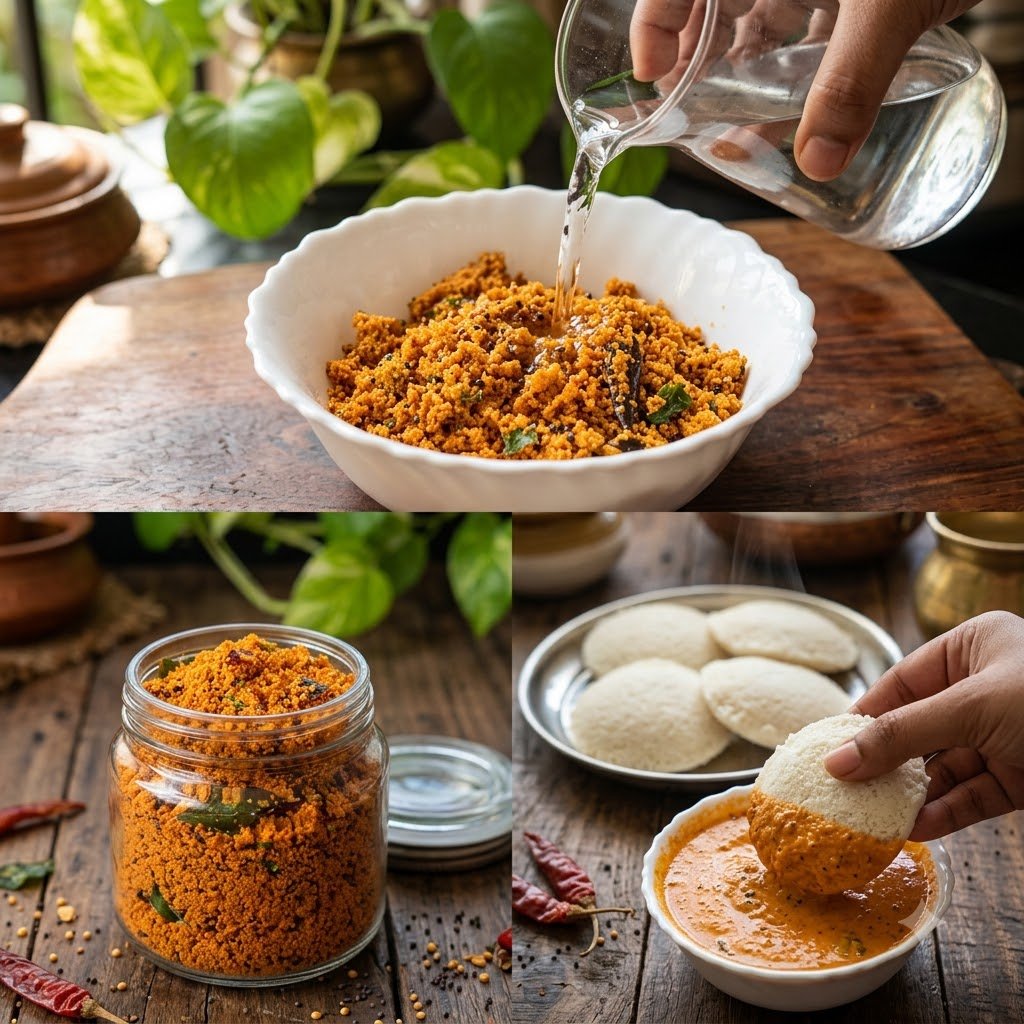 Instant chutney mix powder